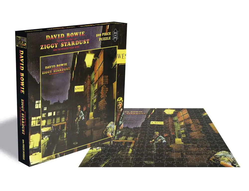 David Bowie Rock Saws Puzzle The Rise And Fall Of Ziggy Stardust (500 Teile) termékfotó