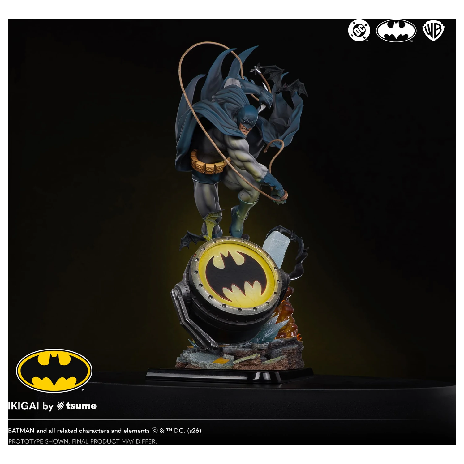DC Batman Statue Ikigai 1/6 von Tsume 51cm Produktfoto