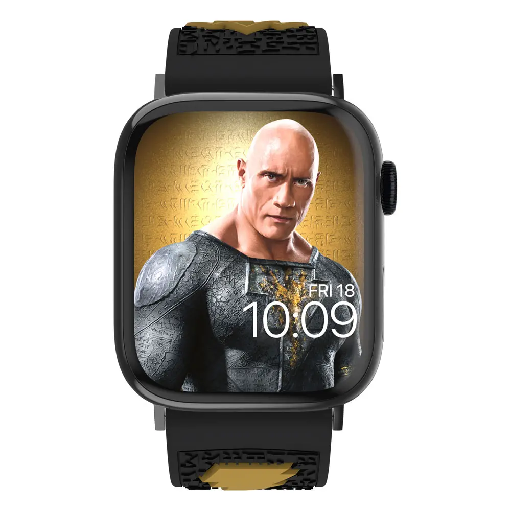 DC 3D Smartwatch-Armband Black Adam Logo Produktfoto