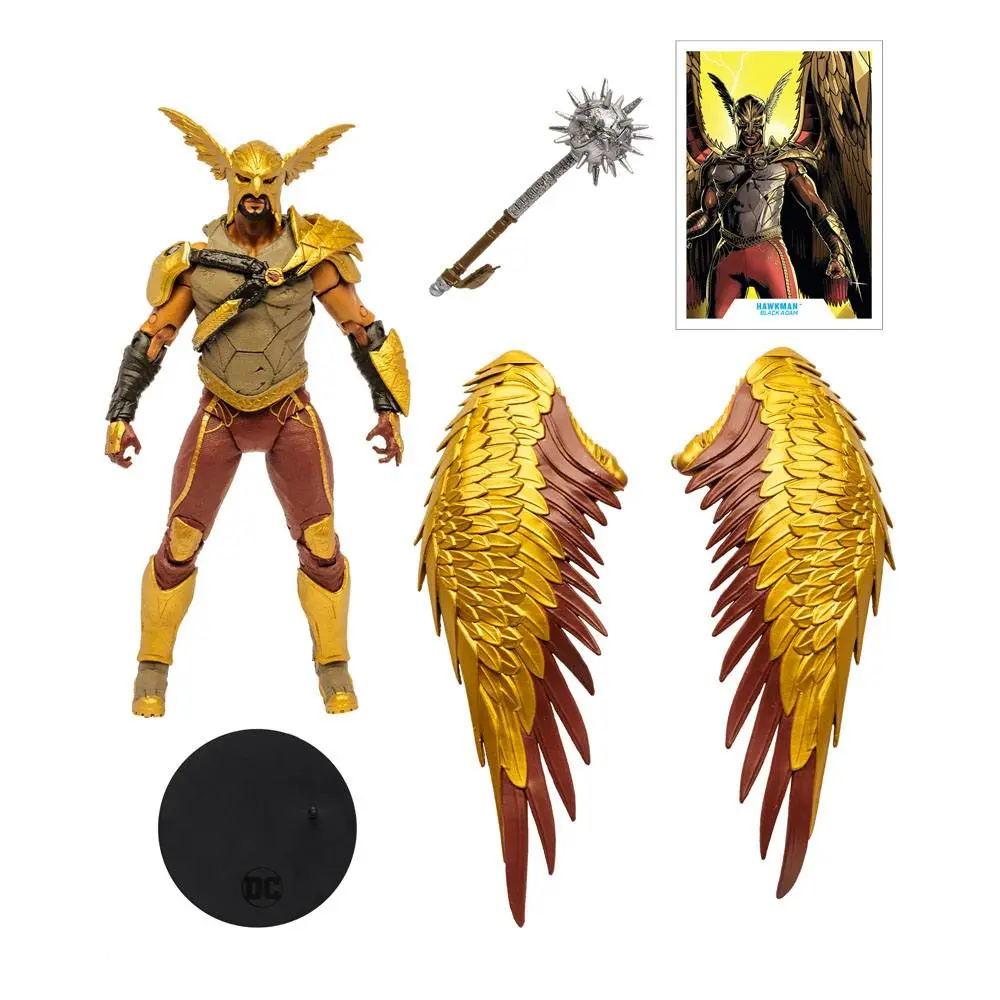 DC Black Adam Movie Action Figur Hawkman 18 cm termékfotó