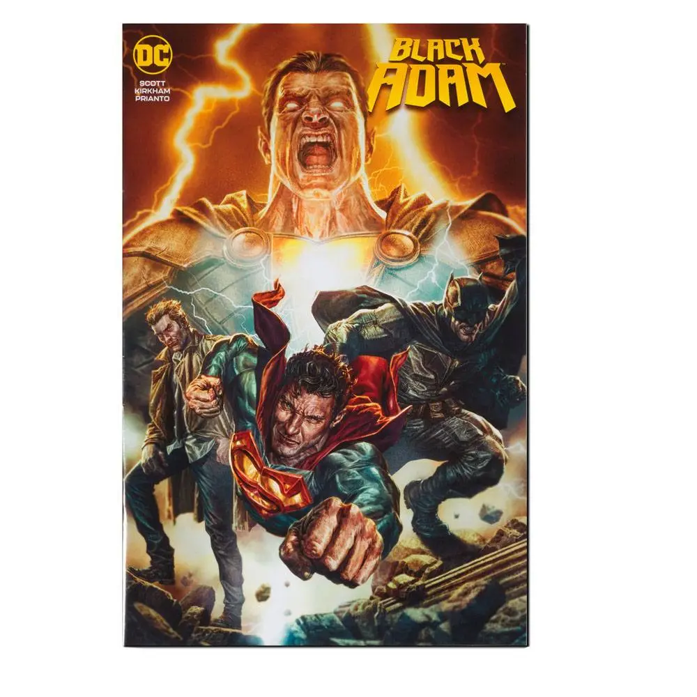 DC Black Adam Page Punchers Actionfigur & Comic Black Adam 18 cm termékfotó