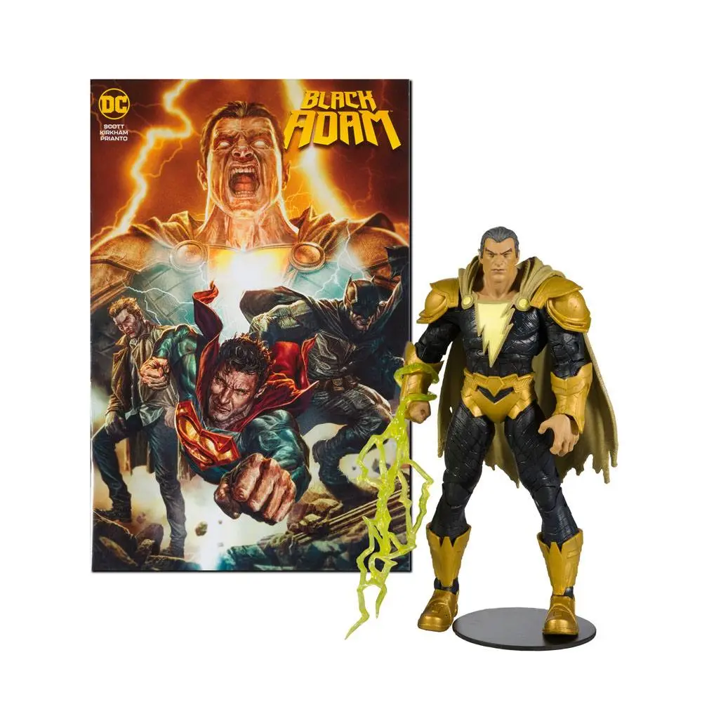 DC Black Adam Page Punchers Actionfigur & Comic Black Adam 18 cm termékfotó