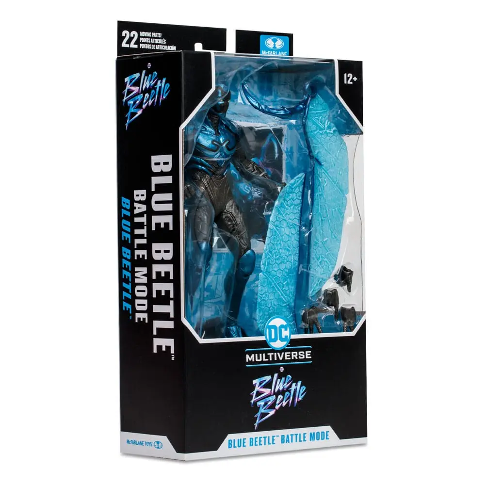 DC Blue Beetle Action Figur Blue Beetle (Battle Mode) 18 cm Produktfoto