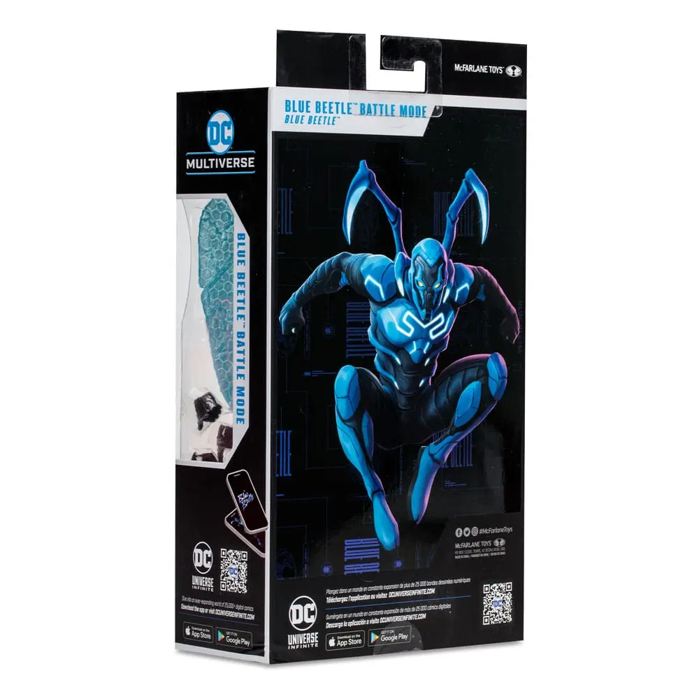 DC Blue Beetle Action Figur Blue Beetle (Battle Mode) 18 cm Produktfoto