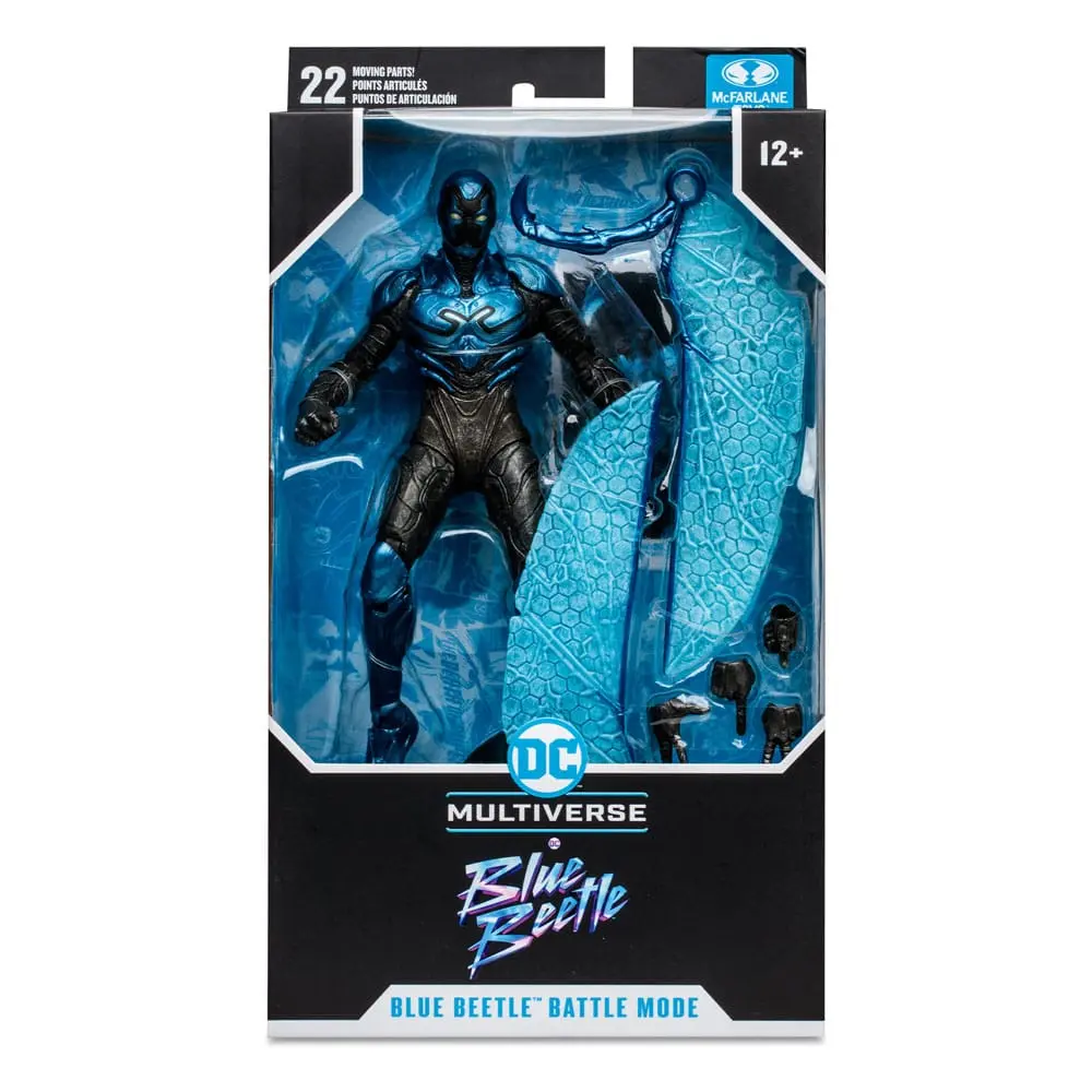 DC Blue Beetle Action Figur Blue Beetle (Battle Mode) 18 cm Produktfoto