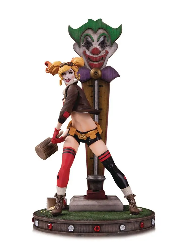 DC Bombshells Statue Harley Quinn DLX Version 2 34 cm Produktfoto