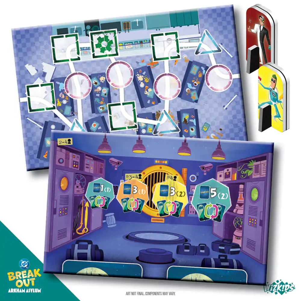 DC Breakout: Arkham Asylum Kartenspiel *Englische Version* Produktfoto