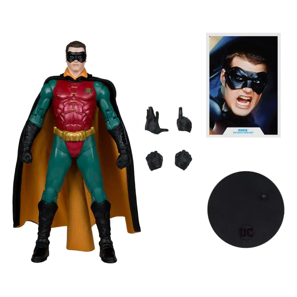 DC Build A Megafig Actionfigur Batman Forever Robin (Gold Label) 18 cm Produktfoto
