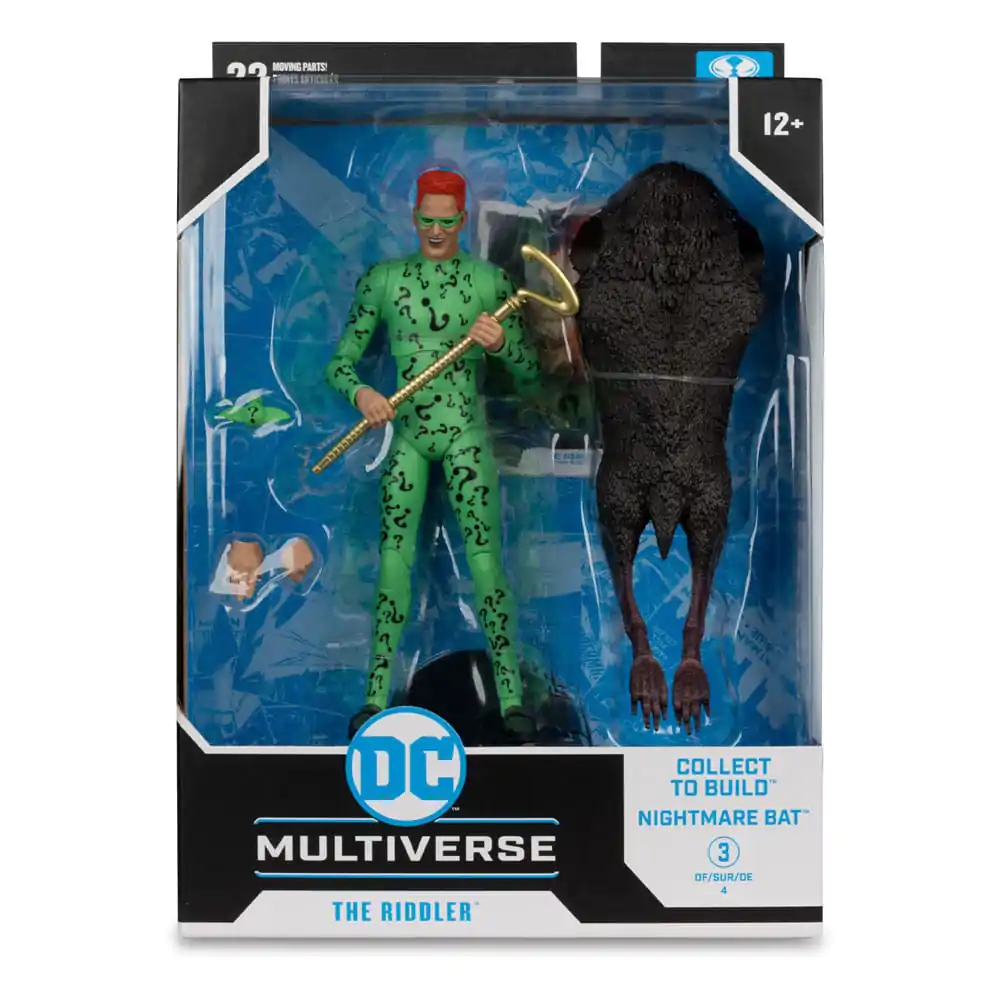 DC Build A Megafig Actionfigur Batman Forever The Riddler (Gold Label) 18 cm Produktfoto