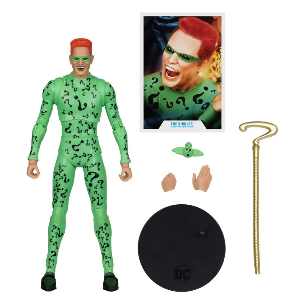 DC Build A Megafig Actionfigur Batman Forever The Riddler (Gold Label) 18 cm Produktfoto