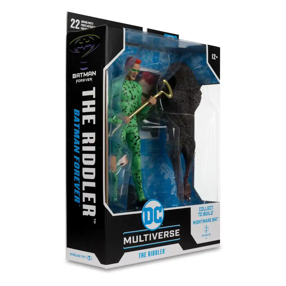 DC Build A Megafig Actionfigur Batman Forever The Riddler (Gold Label) 18 cm Produktfoto