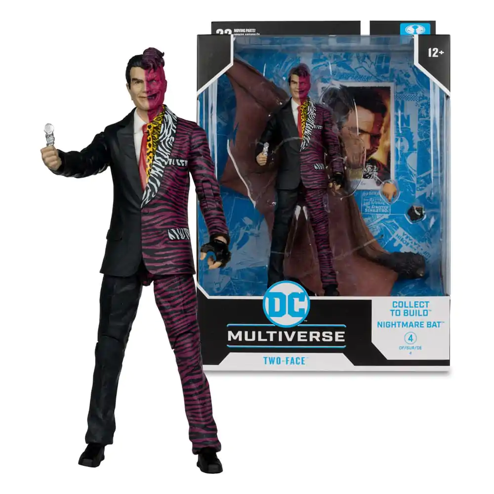 DC Build A Megafig Actionfigur Batman Forever Two Face 18 cm Produktfoto