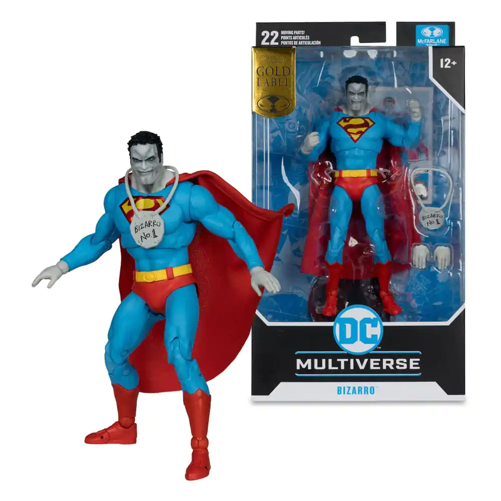 DC Classic DC Multiverse Action Figur Bizzaro (DC Classics) (Gold Label) 18 cm Produktfoto