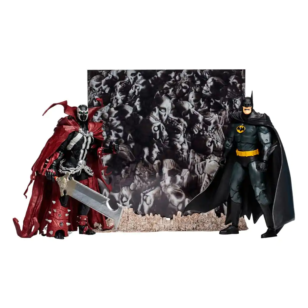 DC Collector Actionfigur 2er-Pack Batman &amp; Spawn 18 cm Produktfoto