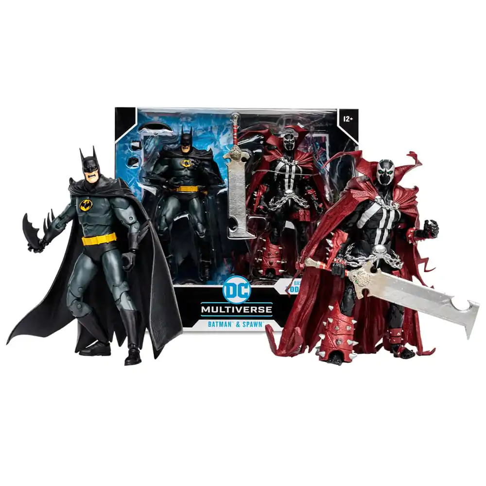 DC Collector Actionfigur 2er-Pack Batman &amp; Spawn 18 cm Produktfoto