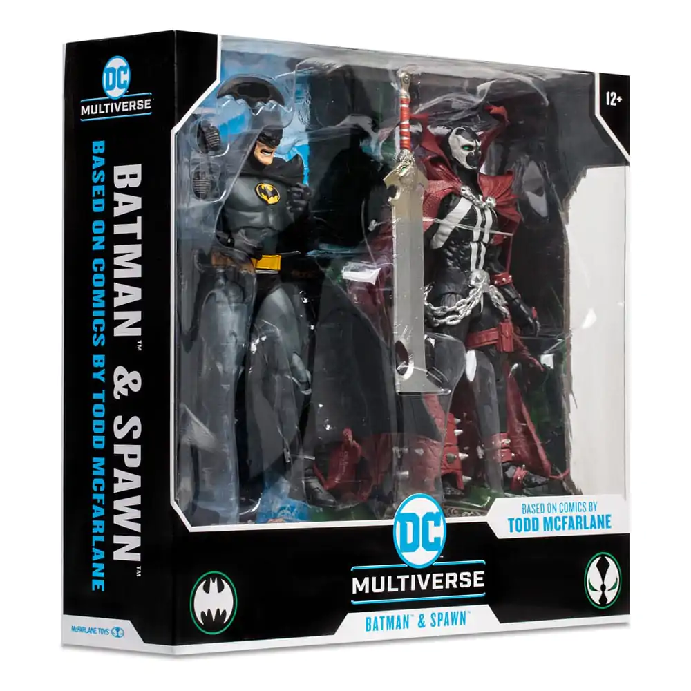 DC Collector Actionfigur 2er-Pack Batman &amp; Spawn 18 cm Produktfoto