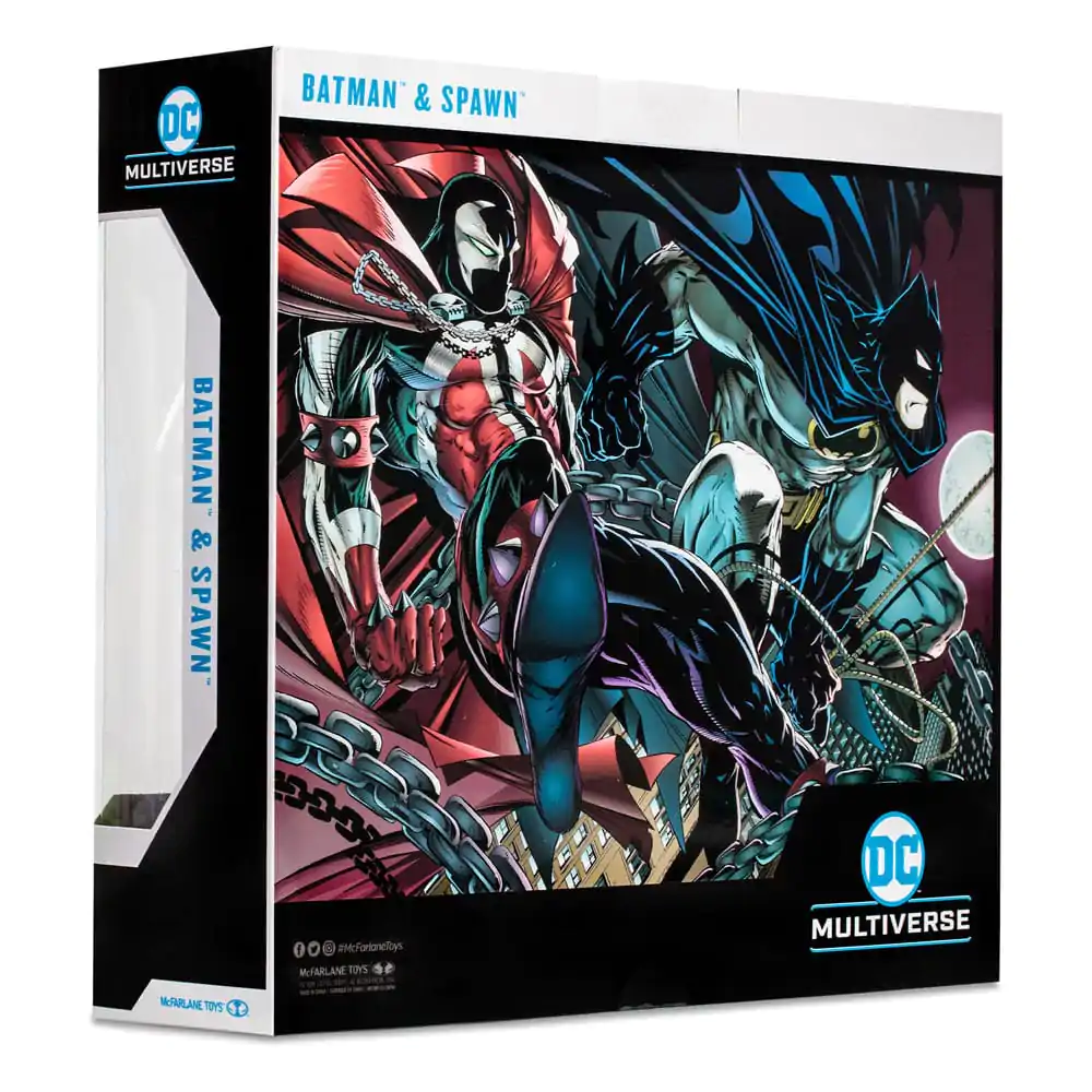 DC Collector Actionfigur 2er-Pack Batman &amp; Spawn 18 cm Produktfoto