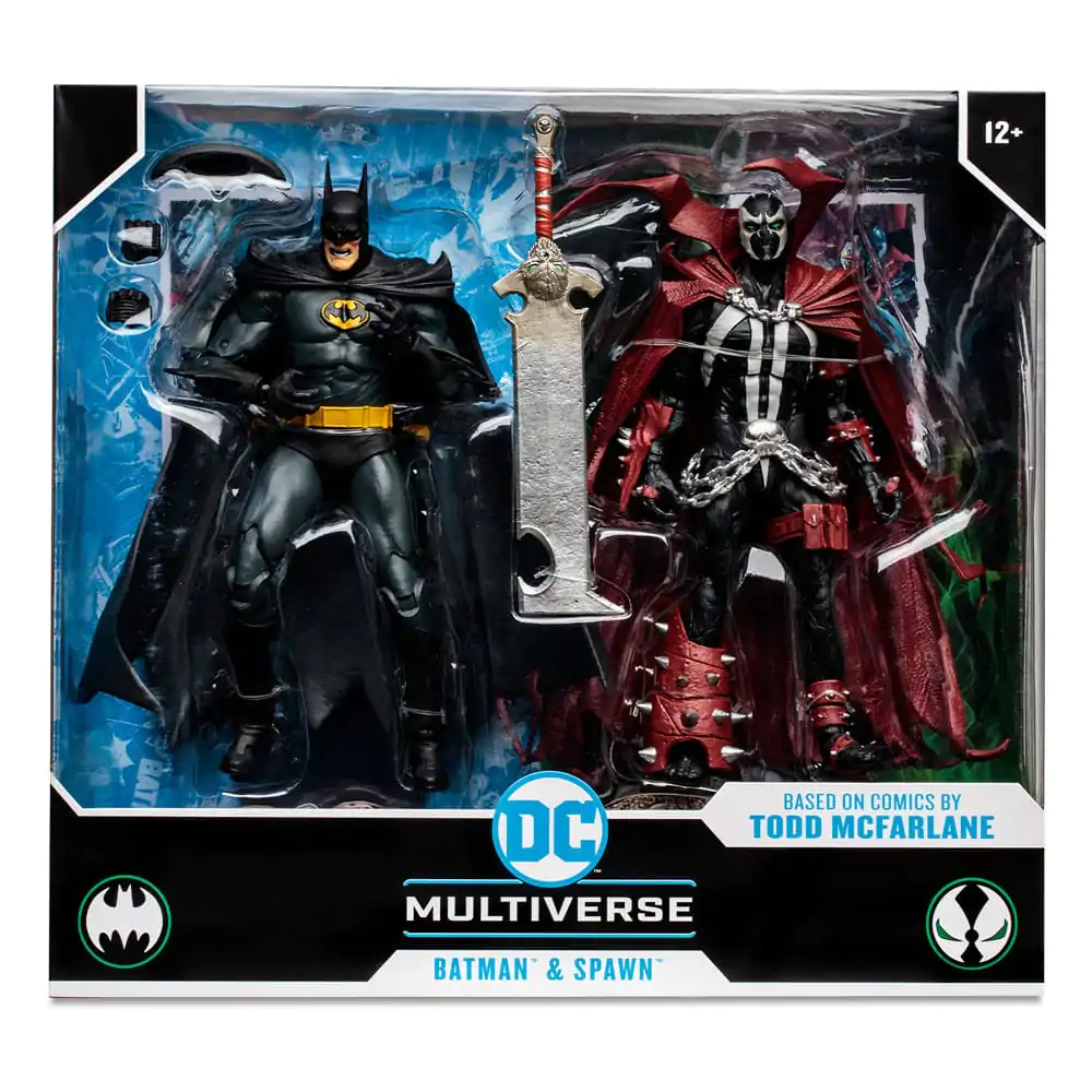 DC Collector Actionfigur 2er-Pack Batman &amp; Spawn 18 cm Produktfoto