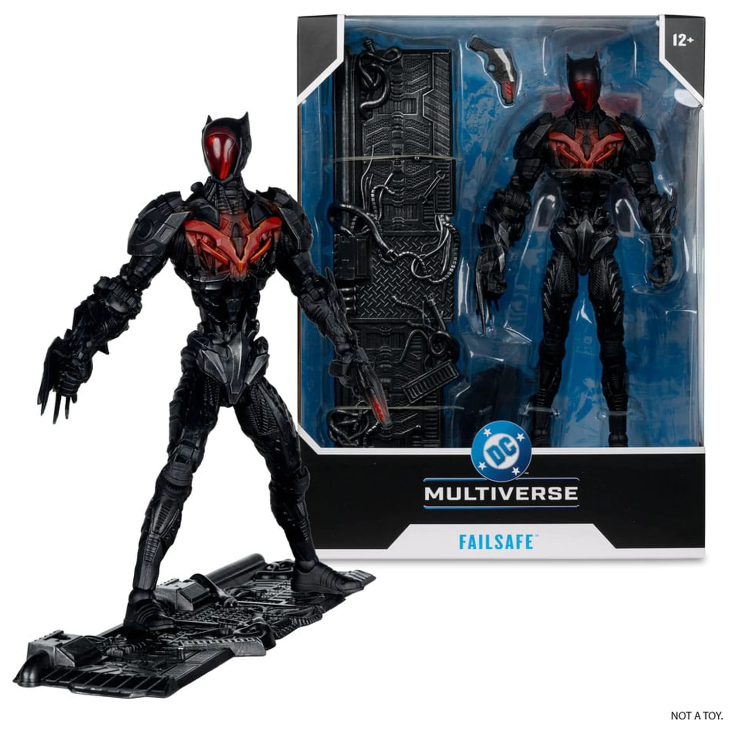 DC Collector Megafig Action Figur Failsafe 19 cm Produktfoto