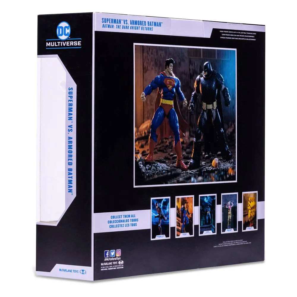 DC Actionfiguren Collector Multipack Superman vs. Armored Batman 18 cm termékfotó