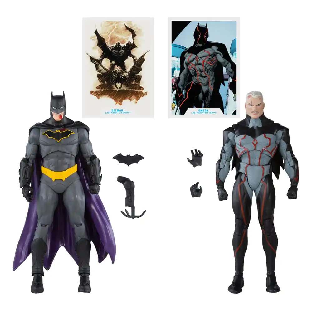 DC Collector Actionfiguren 2er-Pack Omega (Unmasked) & Batman (Bloody)(Gold Label) 18 cm termékfotó