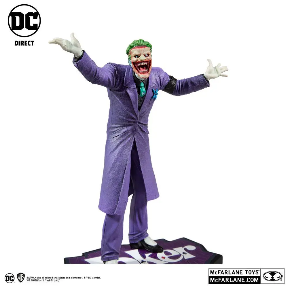 DC Comics Statue 1/10 The Joker Purple Craze: The Joker by Greg Capullo 18 cm Produktfoto