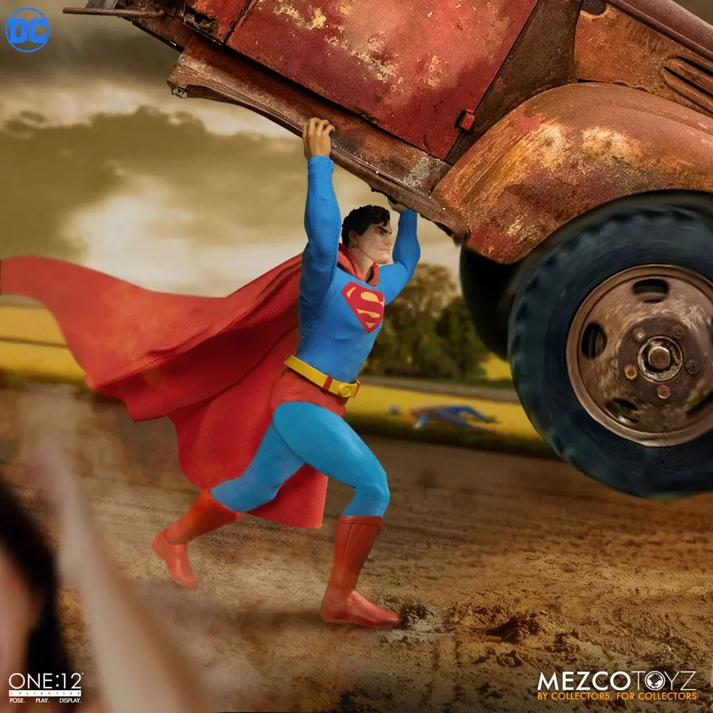 DC Comics Actionfigur 1/12 Superman - Man of Steel Edition 16 cm Produktfoto