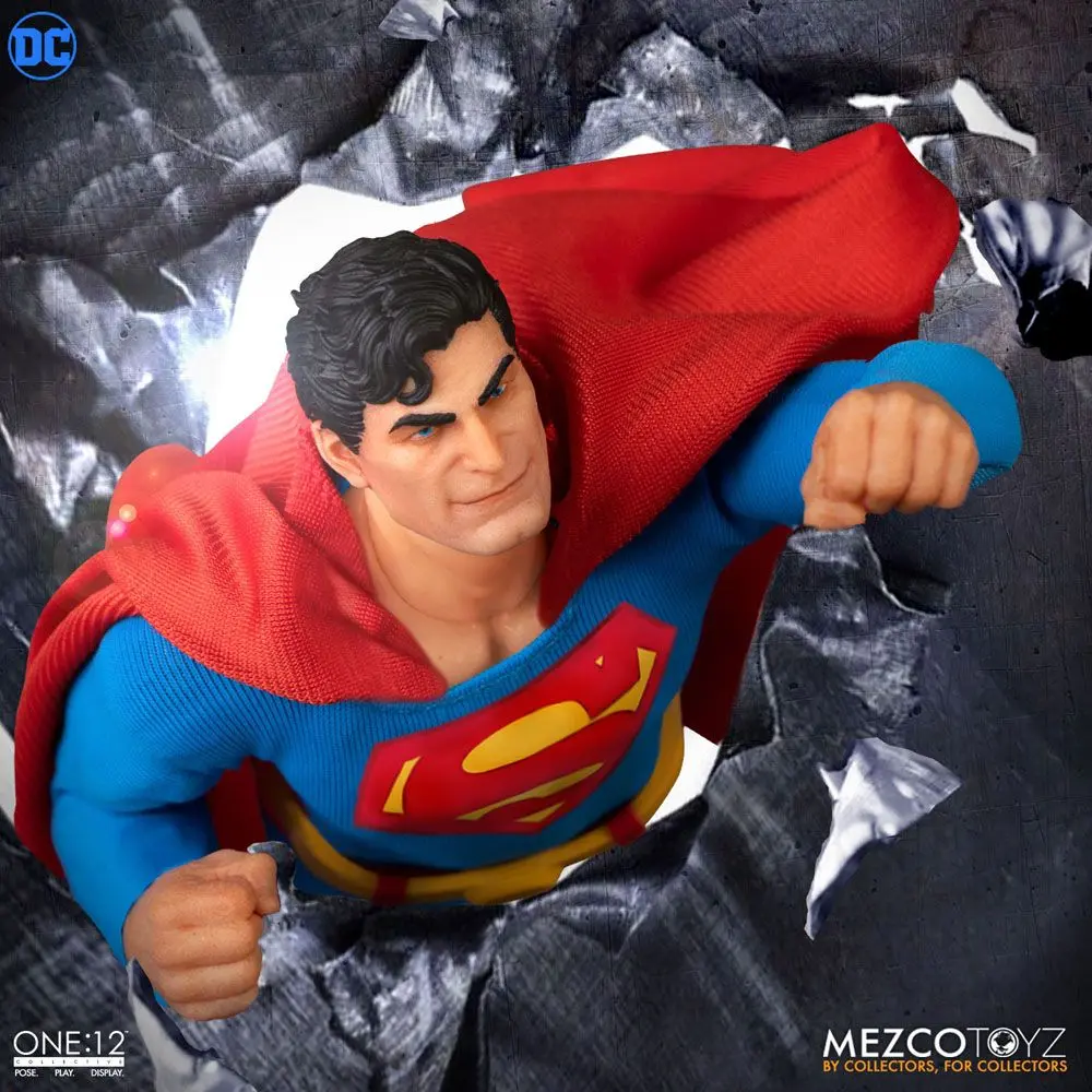 DC Comics Actionfigur 1/12 Superman - Man of Steel Edition 16 cm Produktfoto