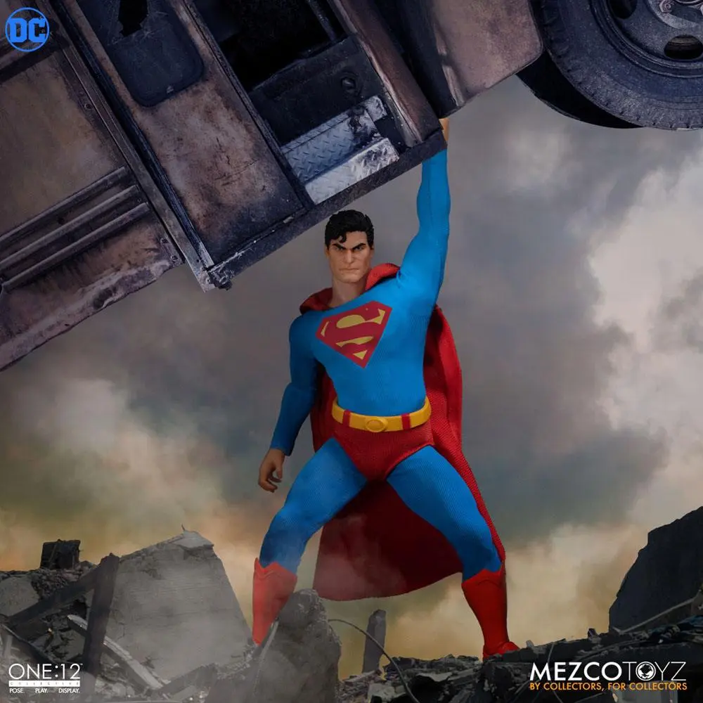 DC Comics Actionfigur 1/12 Superman - Man of Steel Edition 16 cm Produktfoto
