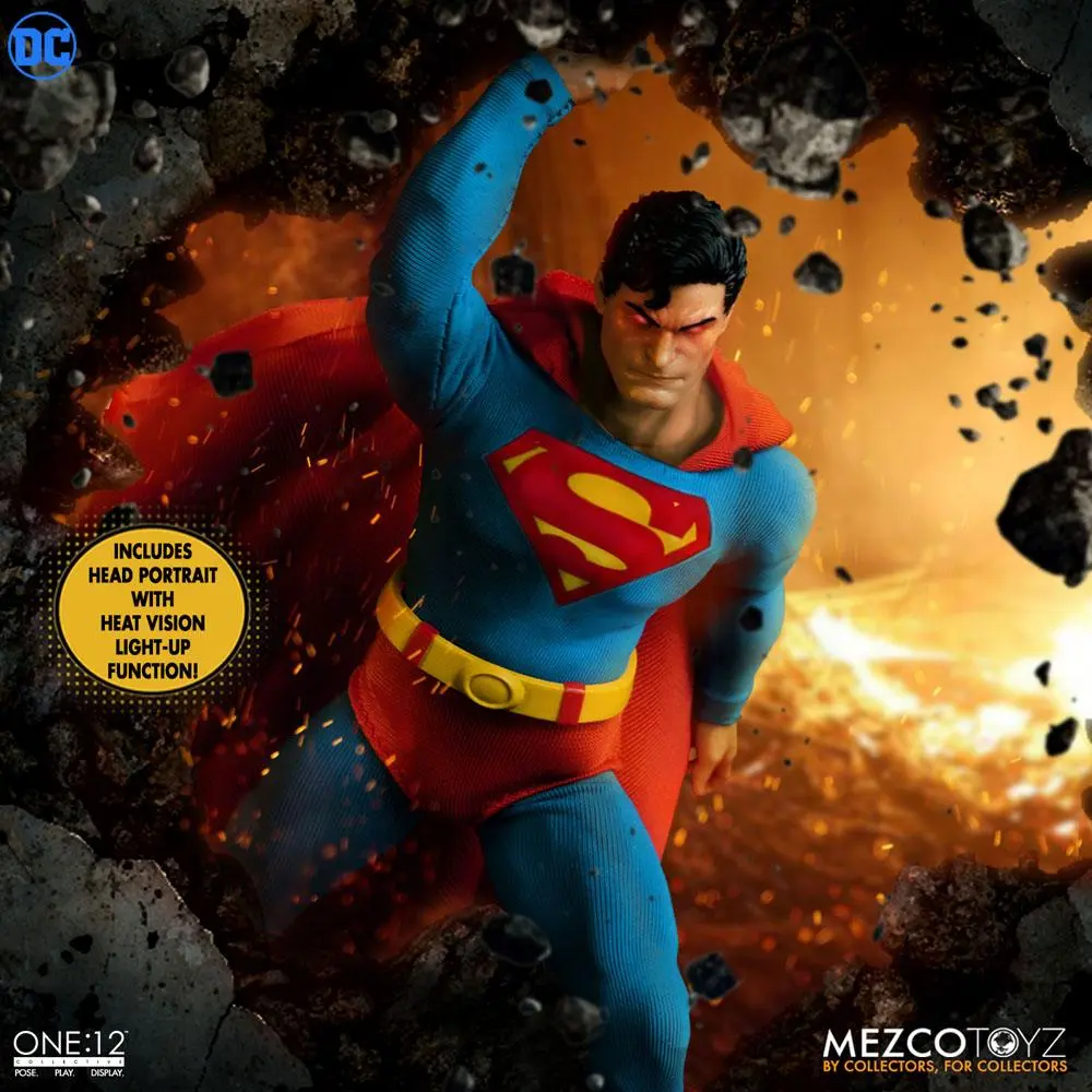 DC Comics Actionfigur 1/12 Superman - Man of Steel Edition 16 cm Produktfoto
