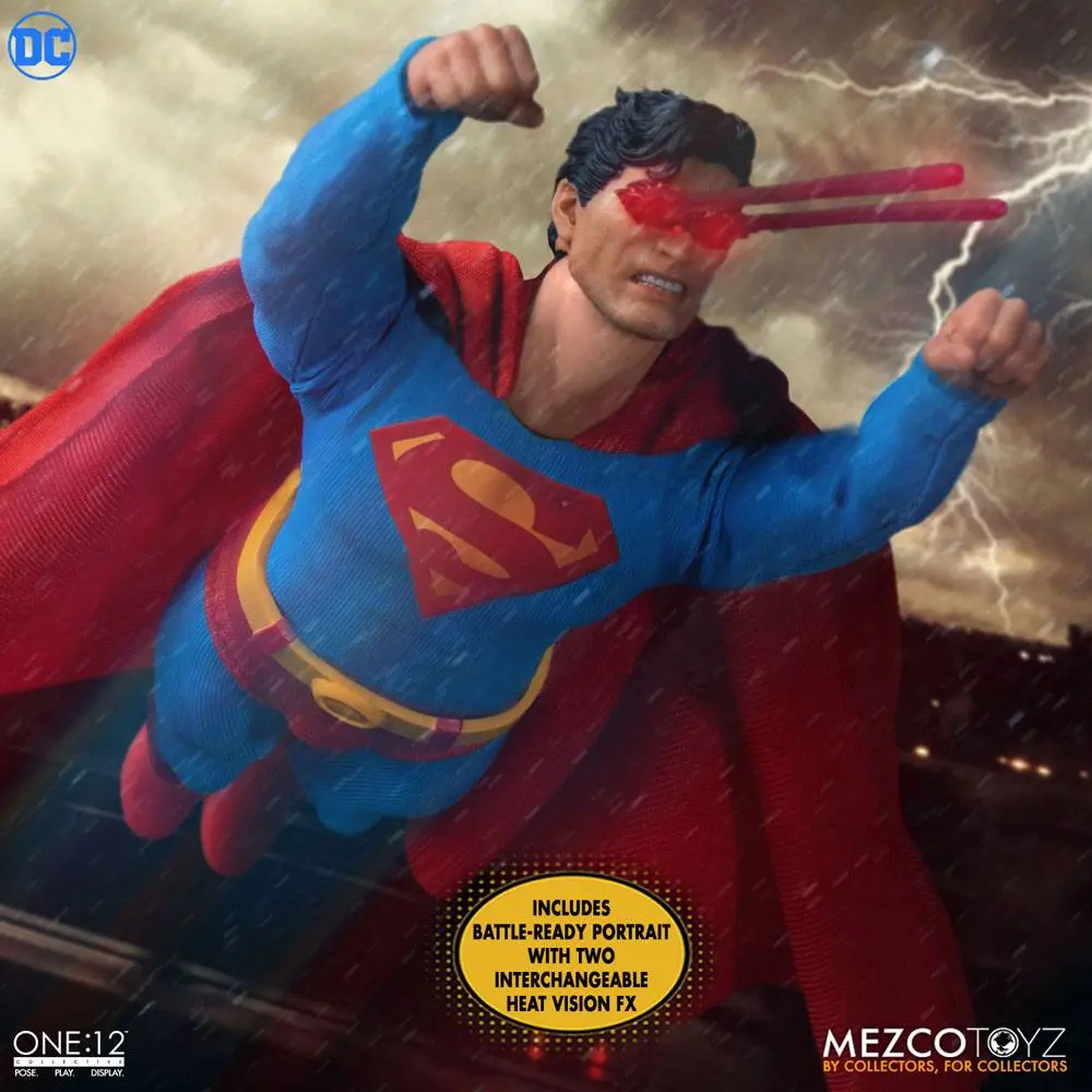 DC Comics Actionfigur 1/12 Superman - Man of Steel Edition 16 cm Produktfoto