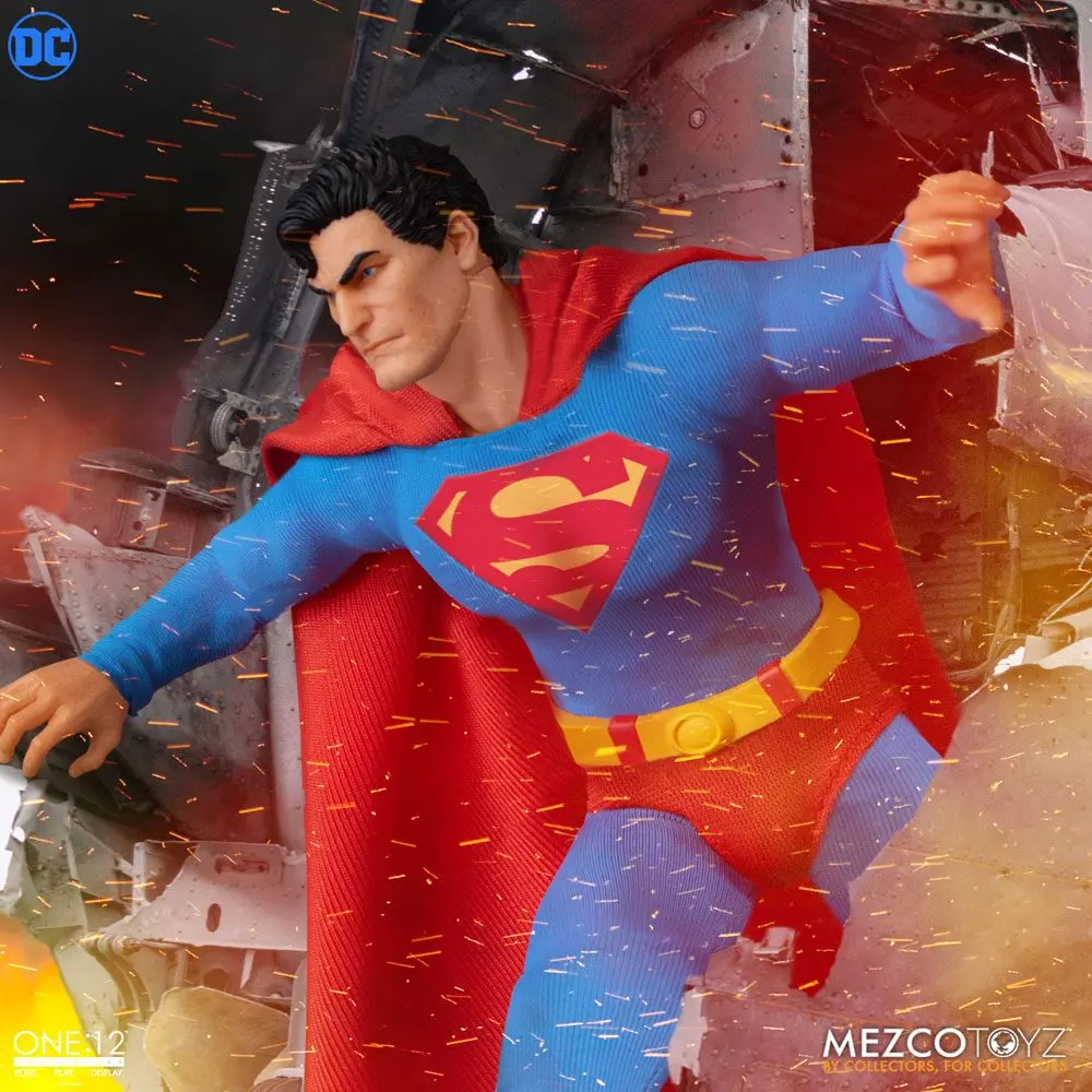 DC Comics Actionfigur 1/12 Superman - Man of Steel Edition 16 cm Produktfoto