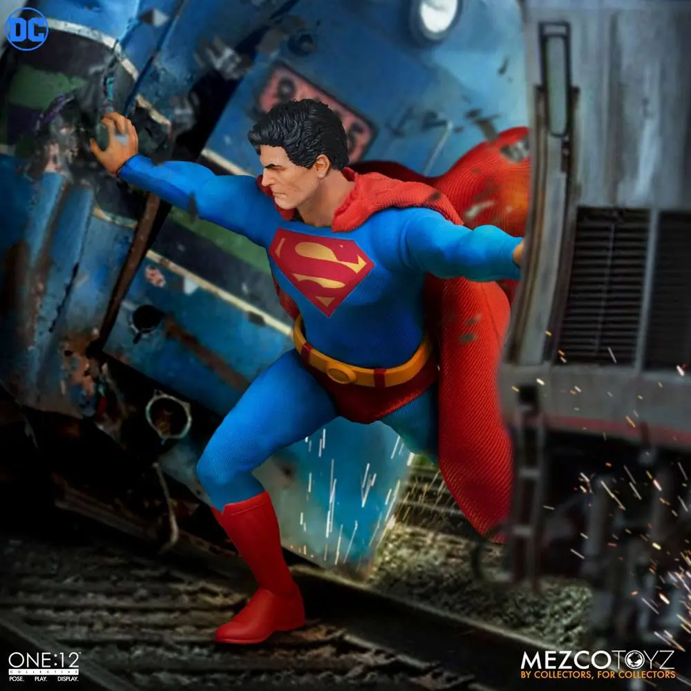 DC Comics Actionfigur 1/12 Superman - Man of Steel Edition 16 cm Produktfoto