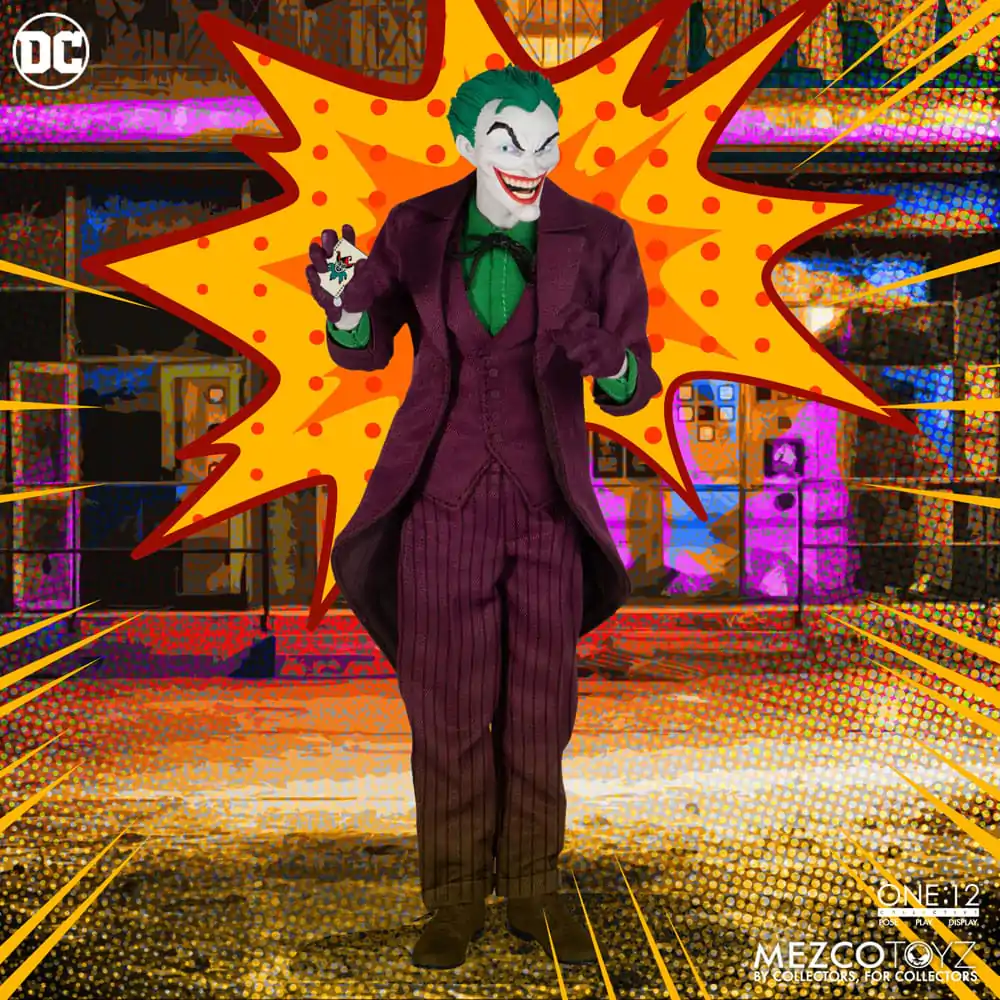 DC Comics Actionfigur 1/12 The Joker (Golden Age Edition) 16 cm Produktfoto