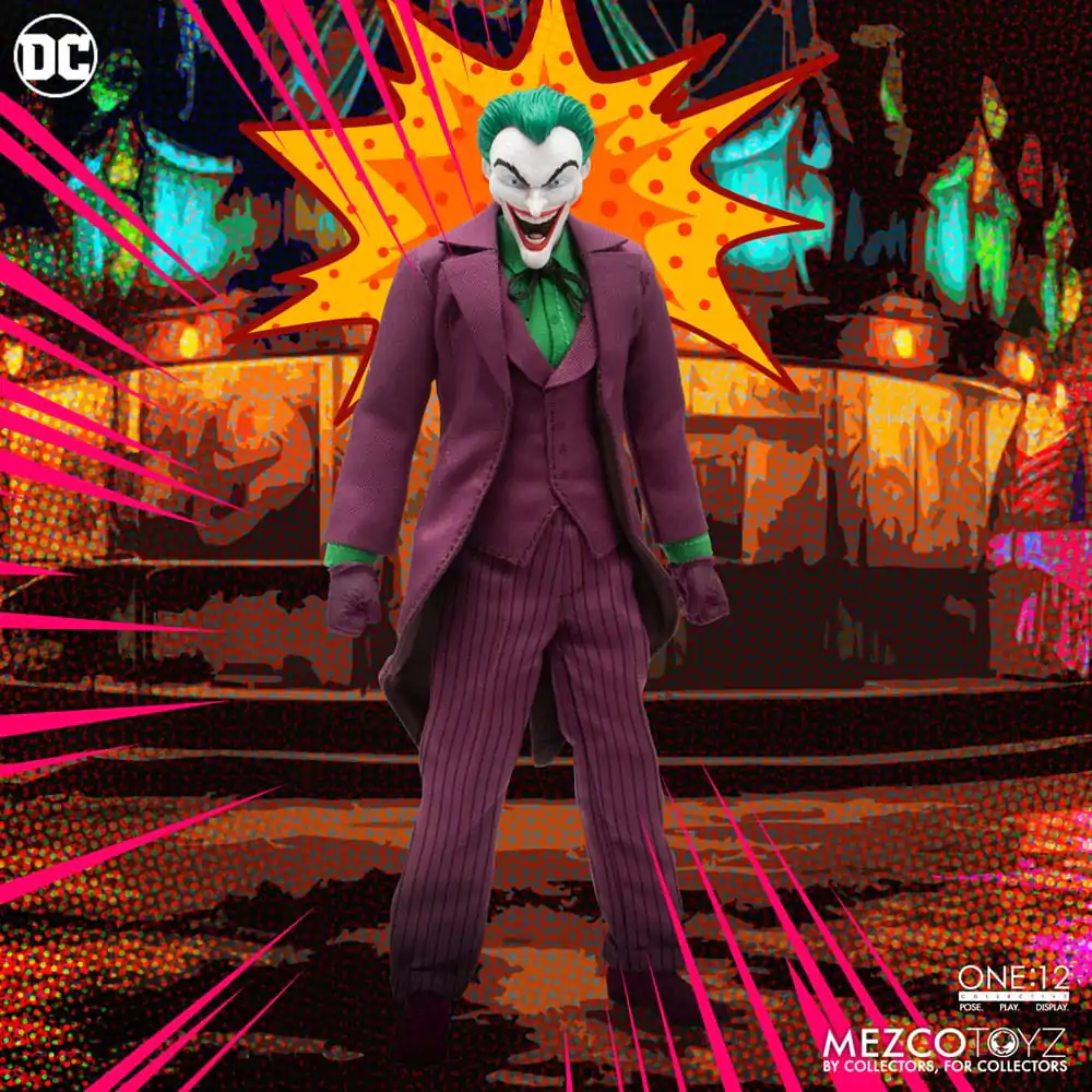 DC Comics Actionfigur 1/12 The Joker (Golden Age Edition) 16 cm Produktfoto