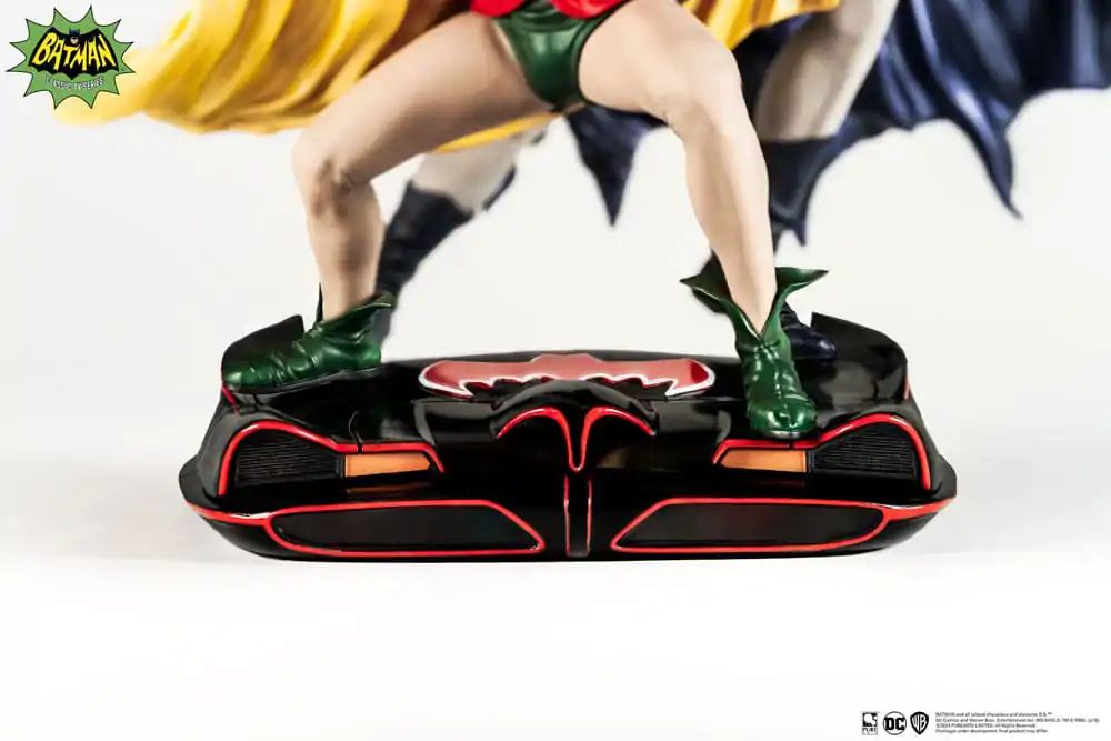 DC Comics PVC Diorama Statue 1/8 Batman & Robin 1966 23 cm termékfotó