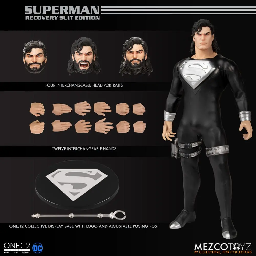 DC Comics Actionfigur 1/12 Superman (Recovery Suit Edition) 16 cm termékfotó