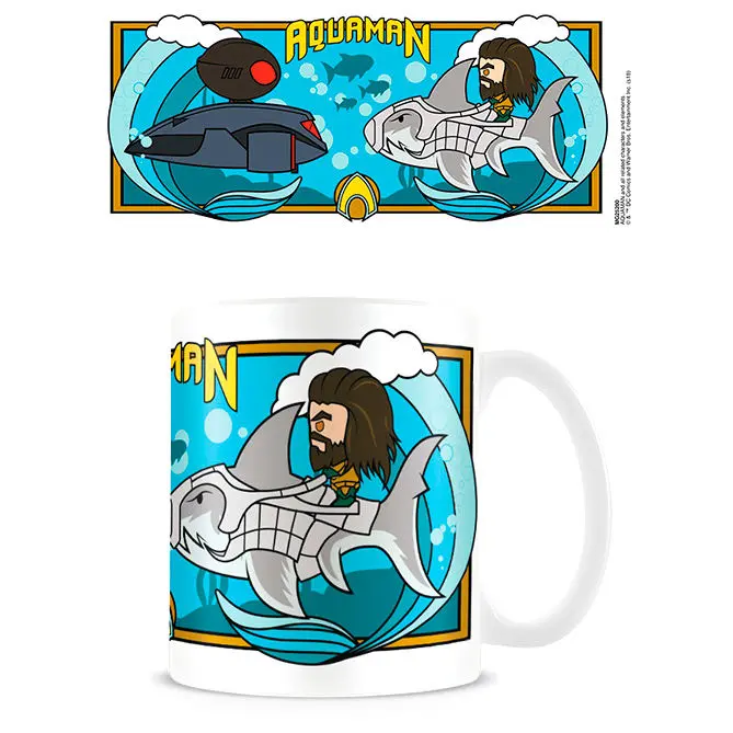 DC Comics Aquaman Under Water Clash Tasse Produktfoto