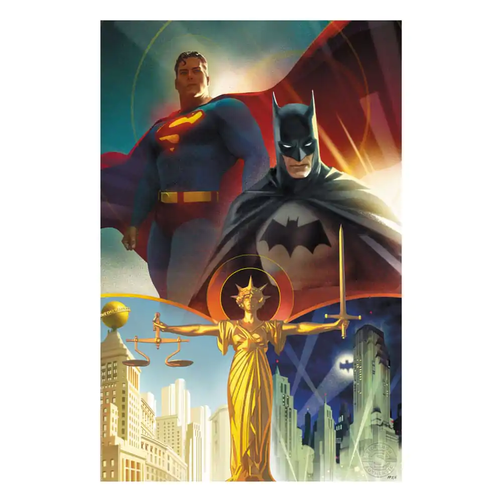 DC Comics Kunstdruck Batman & Superman: World's Finest 41 x 61 cm - ungerahmt termékfotó