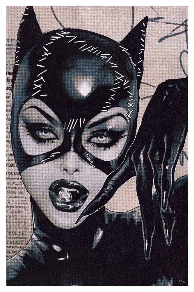 DC Comics Kunstdruck Catwoman #50 41 x 61 cm - ungerahmt Produktfoto