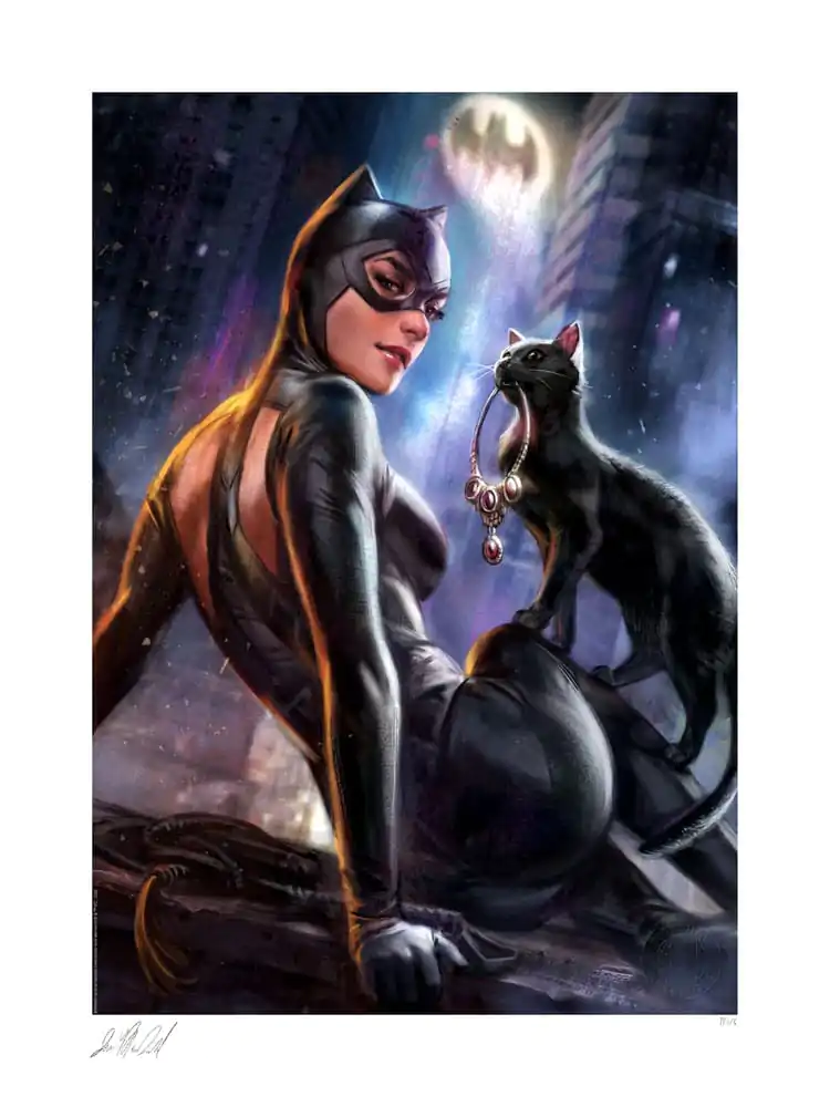 DC Comics Kunstdruck Catwoman: Girl's Best Friend 41 x 61 cm - ungerahmt termékfotó