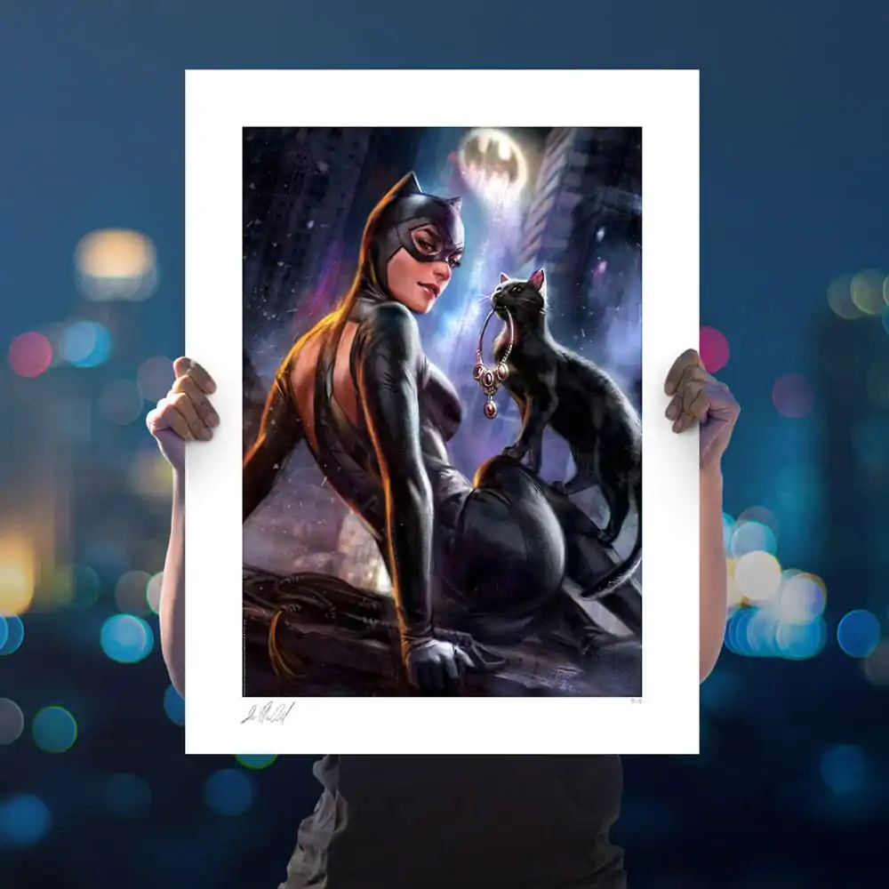 DC Comics Kunstdruck Catwoman: Girl's Best Friend 41 x 61 cm - ungerahmt termékfotó