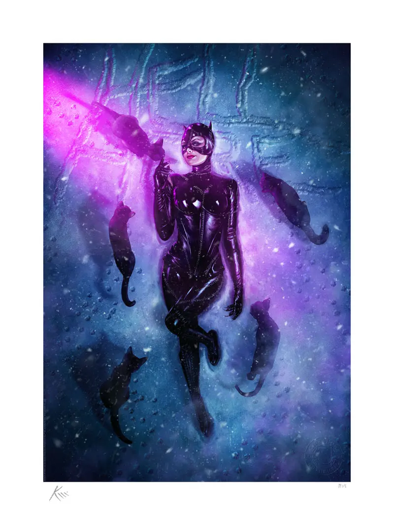 DC Comics Kunstdruck Catwoman: HellO THere 46 x 61 cm - ungerahmt Produktfoto