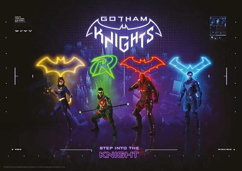DC Comics Kunstdruck Gotham Knights Limited Edition 42 x 30 cm Produktfoto