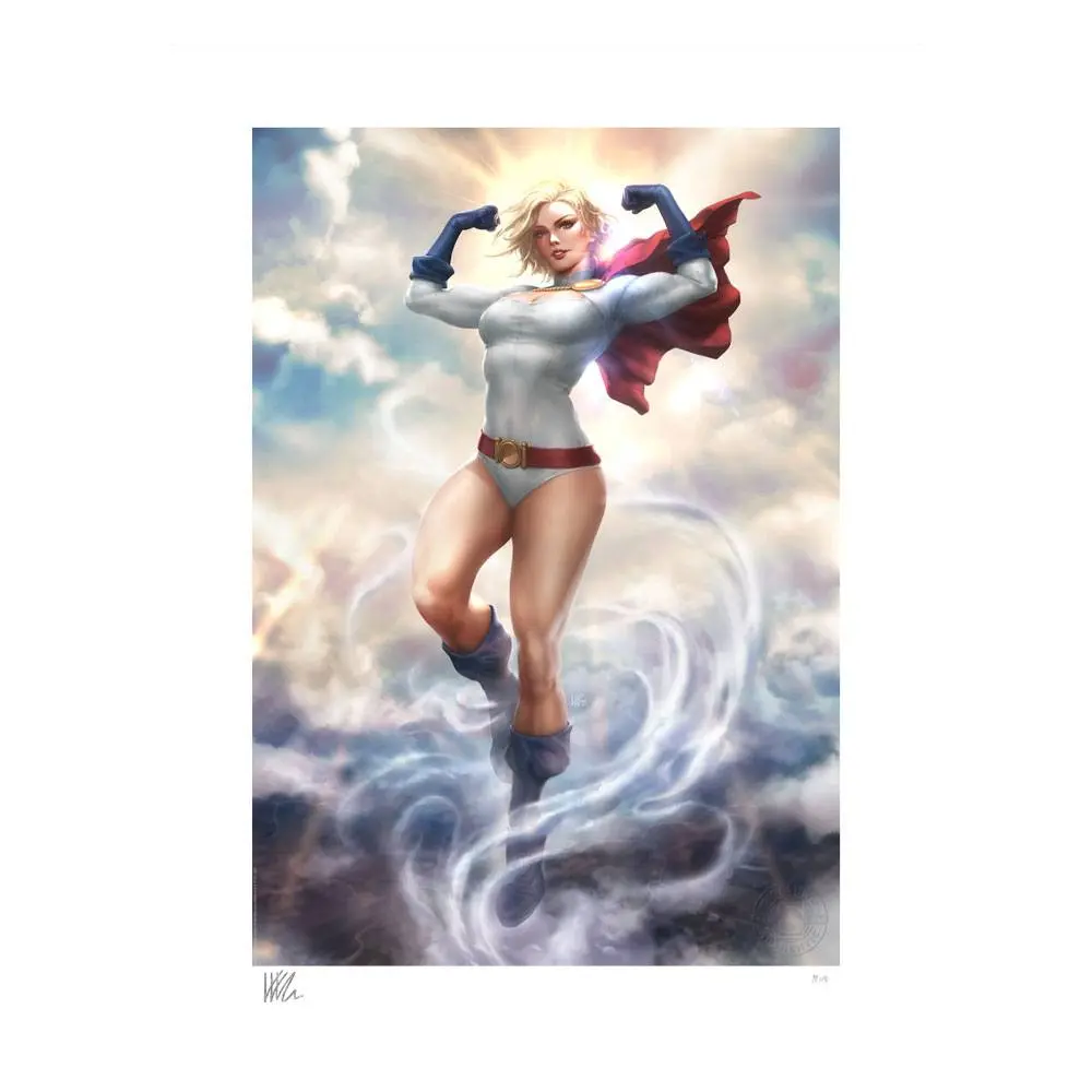 DC Comics Kunstdruck Power Girl 46 x 61 cm - ungerahmt Produktfoto