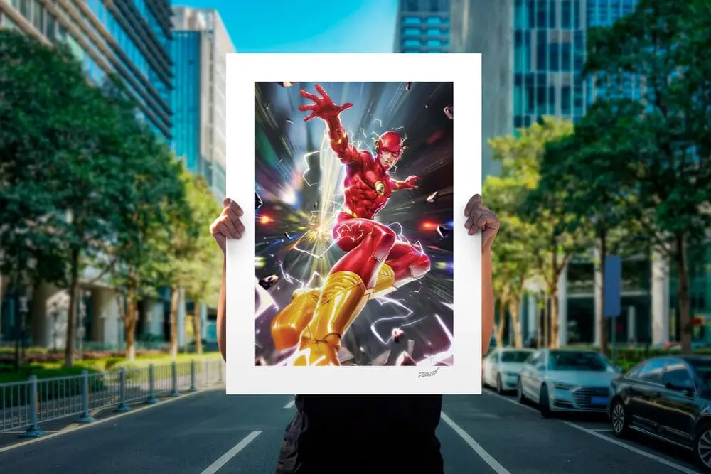 DC Comics Kunstdruck The Flash 46 x 61 cm - ungerahmt termékfotó