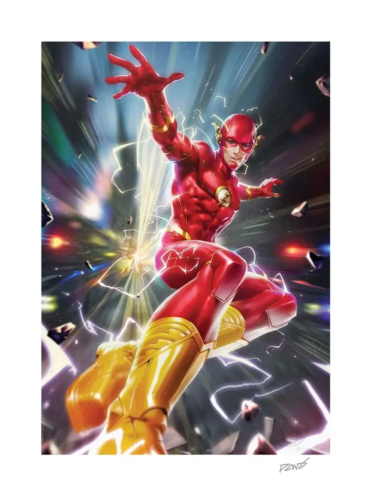 DC Comics Kunstdruck The Flash 46 x 61 cm - ungerahmt termékfotó