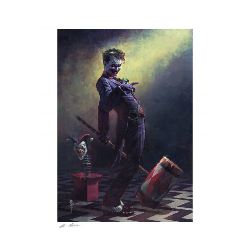DC Comics Kunstdruck The Joker: Clown Prince of Crime 46 x 61 cm - ungerahmt Produktfoto