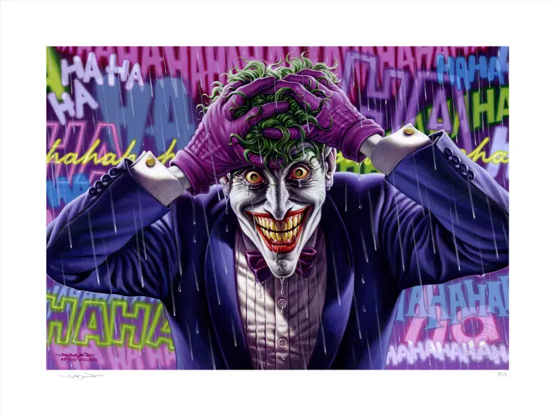 DC Comics Kunstdruck The Joker: Last Laugh 46 x 61 cm - ungerahmt Produktfoto