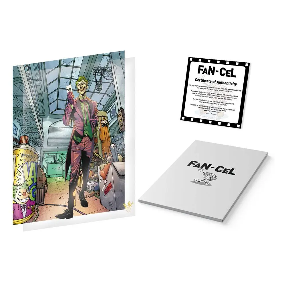 DC Comics Kunstdruck The Joker Limited Edition Fan-Cel 36 x 28 cm Produktfoto